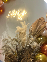 Load image into Gallery viewer, Tangerine and Gold Neon Debut